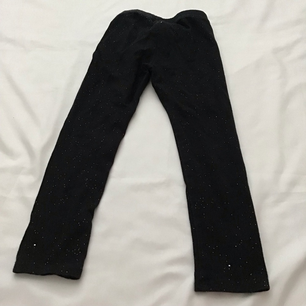 Cat & Jack Black Sparkle Leggings - Picture 2 of 3